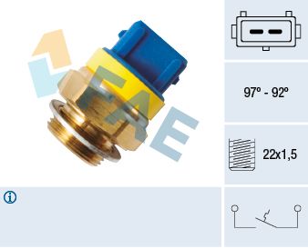Przełącznik termiczny wentylatora FAE 37580 produkt