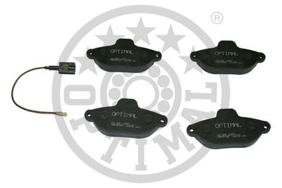 Комплект тормозных колодок, дисковый тормоз OPTIMAL BP-12332 для FIAT PANDA