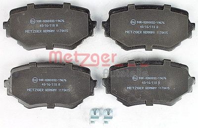 Brake Pad Set, disc brake 1170415