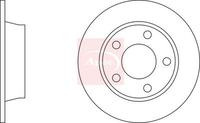 APEC Brake Disc DSK345