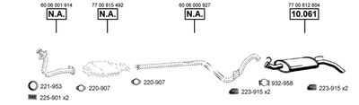 Układ wydechowy ASMET RE101430