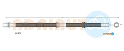 Тормозной шланг ADRIAUTO 35.1273 для CITROËN C-CROSSER