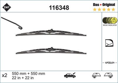 Wiper Blade 116348