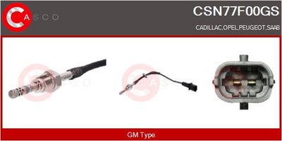 SENZOR TEMPERATURA GAZE EVACUARE CASCO CSN77F00GS
