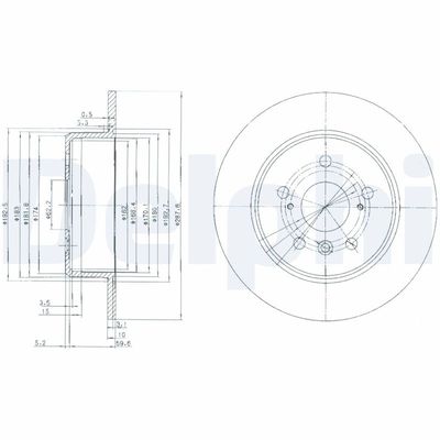 DISC FRANA DELPHI BG3183