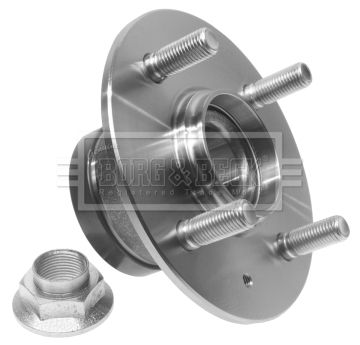 BORG & BECK BWK1163 Подшипник ступицы для HONDA INSIGHT (ZE_)