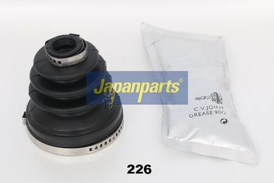JAPANPARTS Gofruotoji membrana, kardaninis velenas
