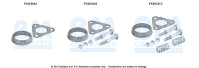 Монтажен комплект, катализатор BM Catalysts FK80384