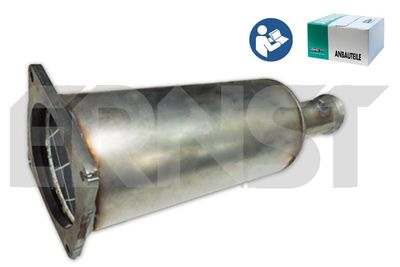 Filtr sadzy / filtr cząstek stałych, układ wydechowy ERNST 910446
