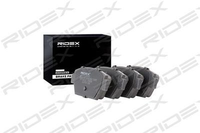 Комплект тормозных колодок, дисковый тормоз RIDEX 402B0608 для MITSUBISHI COLT