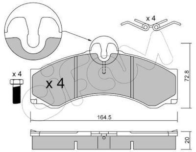 SET PLACUTE FRANA FRANA DISC