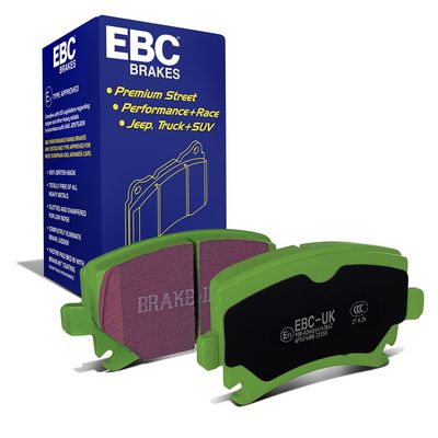 комплект спирачно феродо, дискови спирачки EBC Brakes DP21518