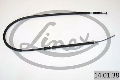 Тросик, cтояночный тормоз LINEX 14.01.38 для FIAT ALBEA