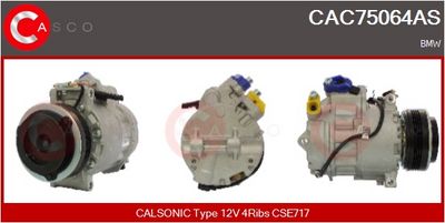 COMPRESOR CLIMATIZARE CASCO CAC75064AS