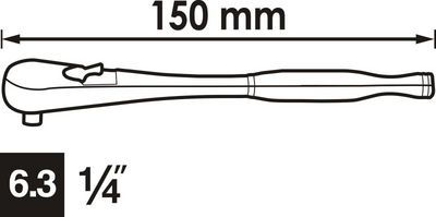 Prepínacia račňa VIGOR V4944-S