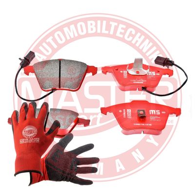 MASTER-SPORT GERMANY 13046071662-SET-MSP Тормозные колодки и сигнализаторы для AUDI A6 C5 (4B2) 2.7 quattro