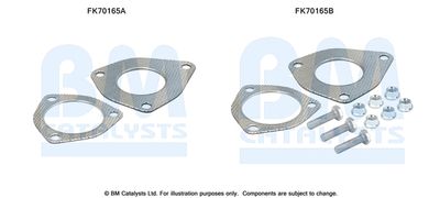 Монтажен комплект, изпускателна тръба BM Catalysts FK70165