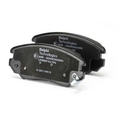 BREMSBELAGSATZ SCHEIBENBREMSE DELPHI LP2080 5