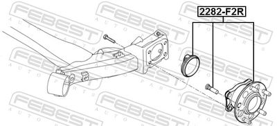 BUTUC ROATA FEBEST 1282F2R 1