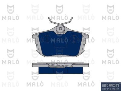 AKRON-MALÒ 1050334 Тормозные колодки и сигнализаторы  для MITSUBISHI COLT VI (Z3_A, Z2_A) 1.3 LPG