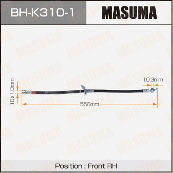 Тормозной шланг MASUMA BH-K310-1 для KIA CEED