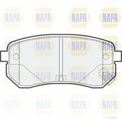 Brake Pad Set NAPA PBP7544