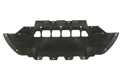 Bumper onder afdekking Voor (plastic, zwart) past: MASERATI GHIBLI M157 08.13-