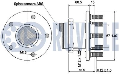 SET RULMENT ROATA RUVILLE 221617 1