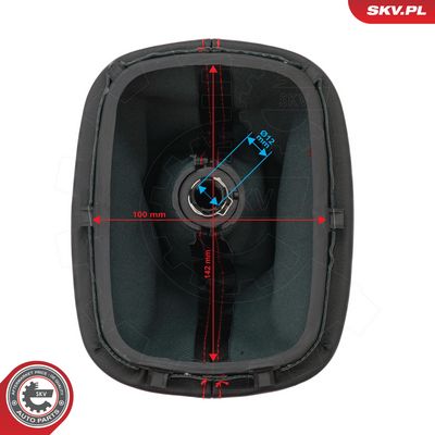 Schalthebelknauf ESEN SKV 63SKV461