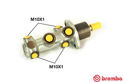 Главный тормозной цилиндр BREMBO M 23 051 для FIAT PANDA