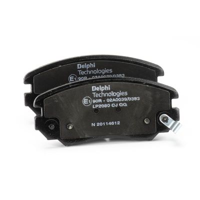 BREMSBELAGSATZ SCHEIBENBREMSE DELPHI LP2080 37