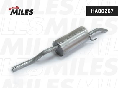 Глушитель выхлопных газов конечный MILES HA00267