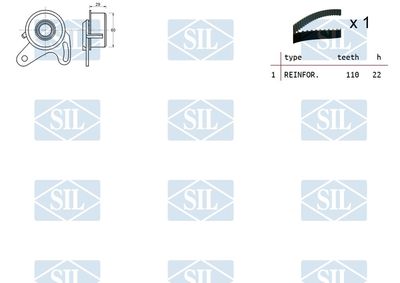 SET CUREA DE DISTRIBUTIE Saleri SIL TK1315 1