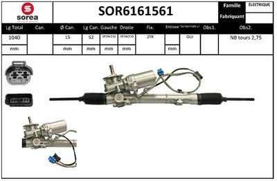 LENKGETRIEBE EAI SOR6161561