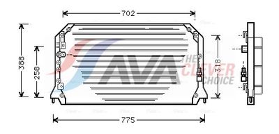 KONDENSATOR KLIMAANLAGE