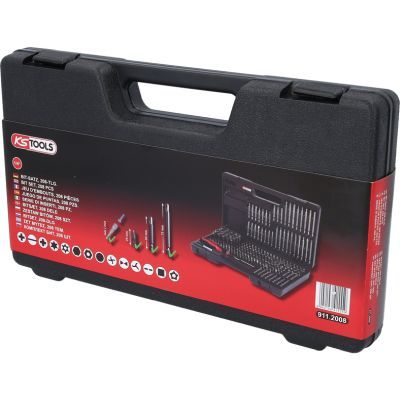 Ks Tools - Sada bitov 1/4", 208ks