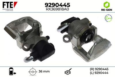 спирачен апарат FTE 9290445