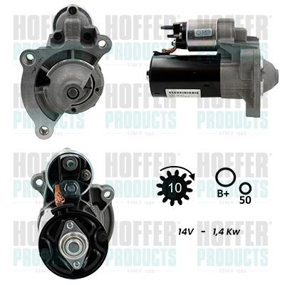 Generátor startéru HOFFER H5010040G