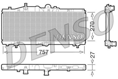 DENSO DRM09011 Крышка радиатора  для FIAT BARCHETTA (Фиат Барчетта)
