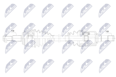 полуоска NTY NPW-MZ-141