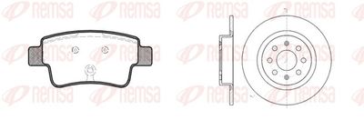 Souprava brzd, kotoučová brzda REMSA 81198.00