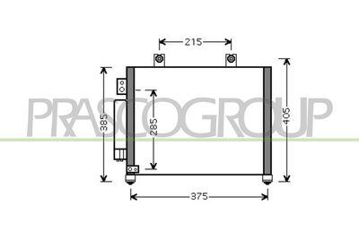 CONDENSATOR CLIMATIZARE PRASCO OP304C001