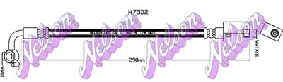 KAWE H7502 Тормозной шланг  для INFINITI  (Инфинити Фx)