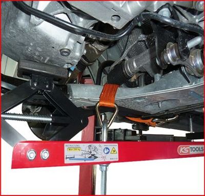 KS TOOLS Souprava univerzálních opěrných traverz na motory, 4dílná, 160.0095