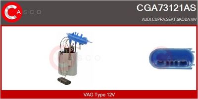 SISTEM ALIMENTARE CU COMBUSTIBIL CASCO CGA73121AS