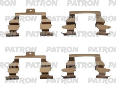 Комплектующие, колодки дискового тормоза PATRON PSRK1085 для TOYOTA COROLLA