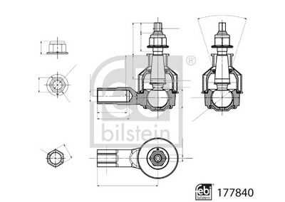 SPURSTANGENKOPF FEBI BILSTEIN 177840 1