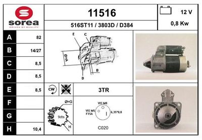 Startér EAI 11516