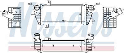 INTERCOOLER COMPRESOR NISSENS 961493 5