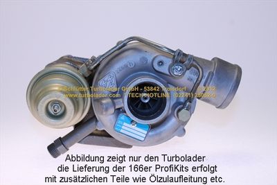 LADER AUFLADUNG SCHLÜTTER TURBOLADER 16602120EOL 1